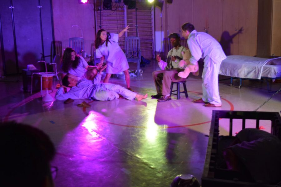 Students during their class period enjoy a Macbeth Play performed by the Deen Production Company. The play went on during Periods 3 & 4 and later during Periods 5 & 6, both show were for Freshman and Sophomores. Photos by Quiser Nasir.