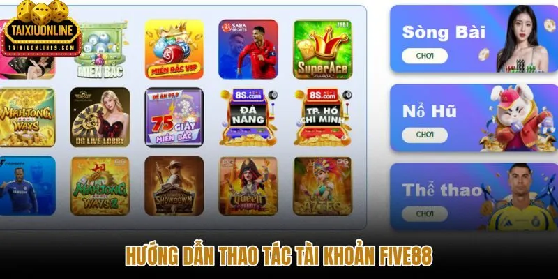 Quy trình tài khoản Five88 an toàn trên điện thoại
