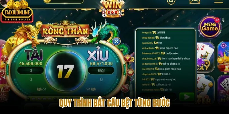 Bắt cầu bệt tài xỉu theo ký hiệu và điểm gãy