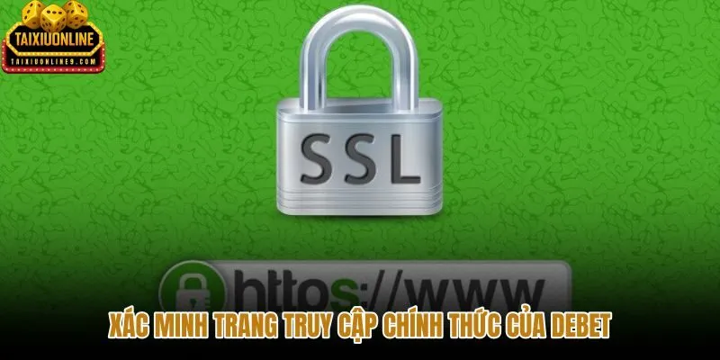 Trang Debet chính thức qua kiểm tra tên miền và pháp lý
