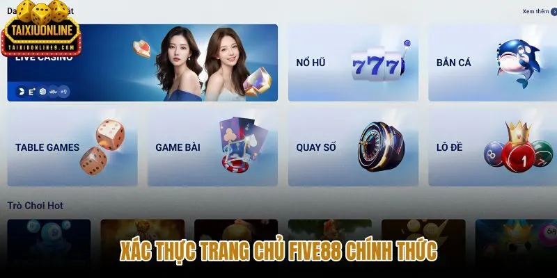 Xác minh tên miền Five88 và dấu hiệu giả mạo